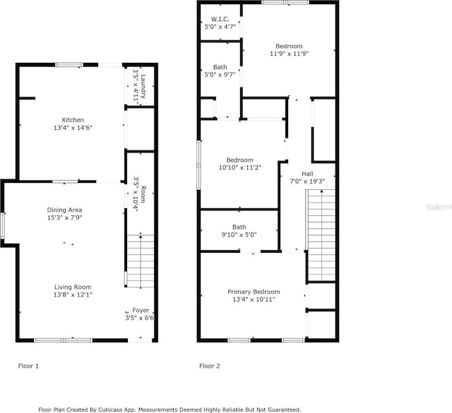 4586 SW 48th Way Unit 106, Gainesville, FL 32608 - floor plan