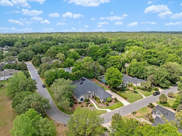 8815 SW 11th Ave, Gainesville, FL 32607 - birds eye view of property featuring a forest view