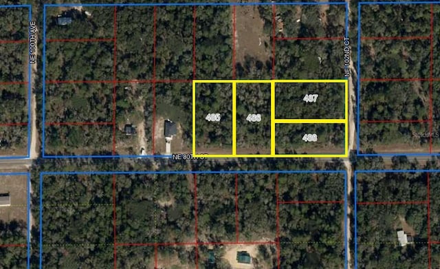 LOTS485-488 NE 80th St, Bronson, FL 32621