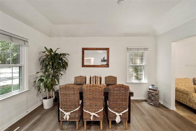 4511 SW 83rd Dr, Gainesville, FL 32608 - dining area featuring wood finished floors and baseboards