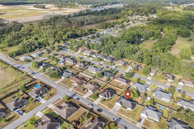 drone / aerial view