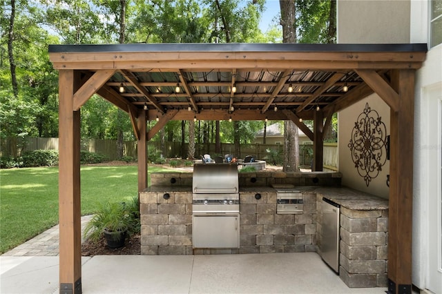4515 SW 97th Ter, Gainesville, FL 32608 - view of patio / terrace with area for grilling