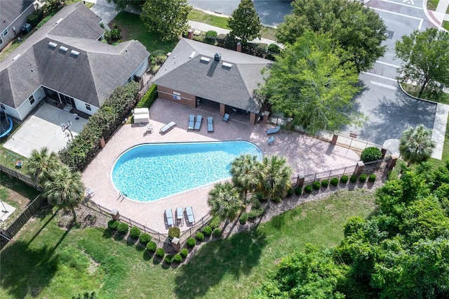 aerial view