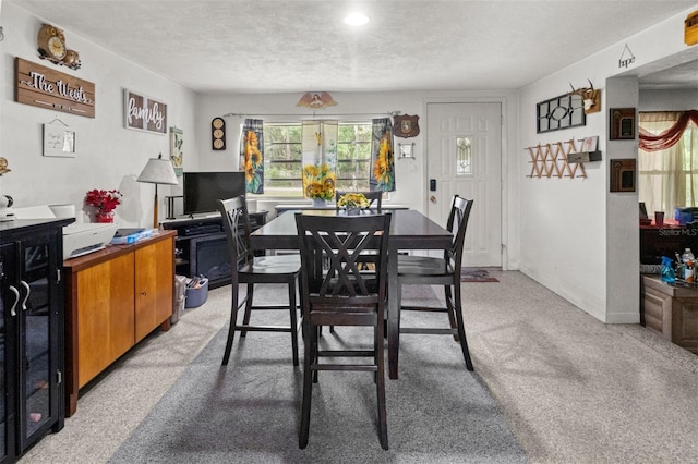 1529 NW 143rd St, Gainesville, FL 32606 - dining area featuring light colored carpet and recessed lighting