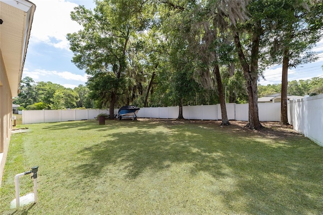 2648 NE 24th Pl, Ocala, FL 34470 - view of yard featuring a fenced backyard