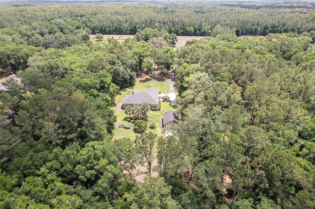 19138 NW 76th Ave, Alachua, FL 32615 - drone / aerial view featuring a forest view