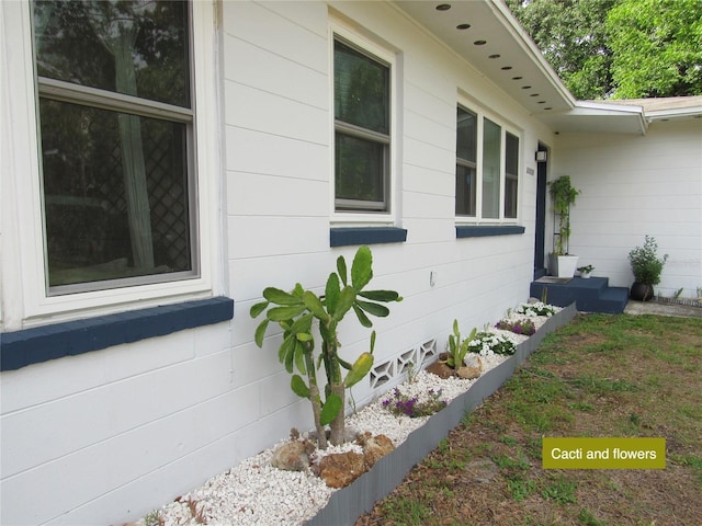 view of property exterior