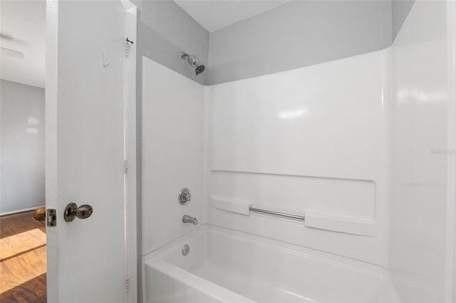 4000 SW 23rd St Unit 2-305, Gainesville, FL 32608 - full bath featuring bathtub / shower combination and wood finished floors