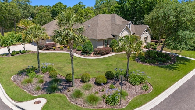 view from above of property