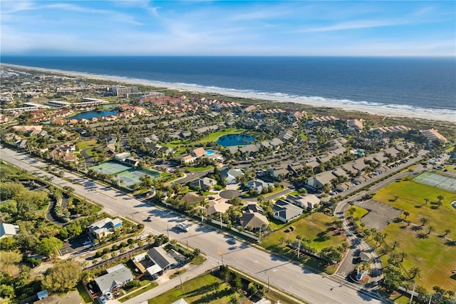 205 Pacifica Vista Way Unit 205, Saint Augustine, FL 32080 - bird's eye view with a water view, a residential view, and a beach view