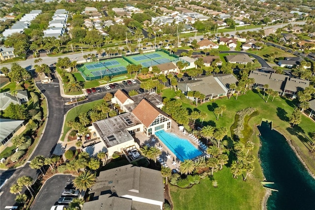 205 Pacifica Vista Way Unit 205, Saint Augustine, FL 32080 - drone / aerial view featuring a water view and a residential view