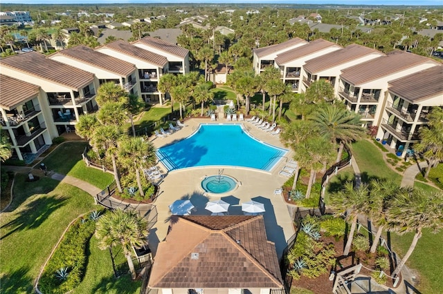 205 Pacifica Vista Way Unit 205, Saint Augustine, FL 32080 - community pool featuring a residential view
