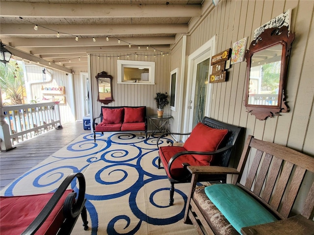 9150 SW 151st Ln, Archer, FL 32618 - view of patio / terrace featuring covered porch