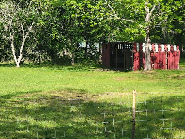 9150 SW 151st Ln, Archer, FL 32618 - view of yard featuring an outbuilding