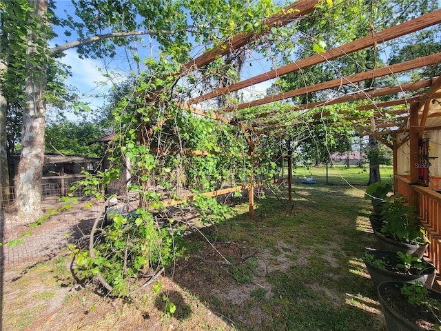 9150 SW 151st Ln, Archer, FL 32618 - view of yard featuring a pergola