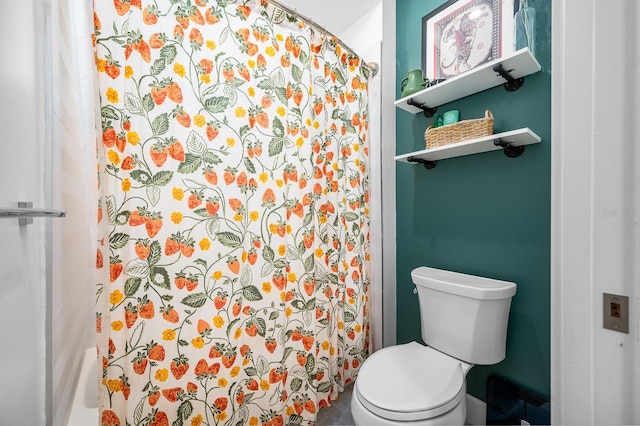 2734 SW 105th St, Gainesville, FL 32608 - full bath with toilet and curtained shower