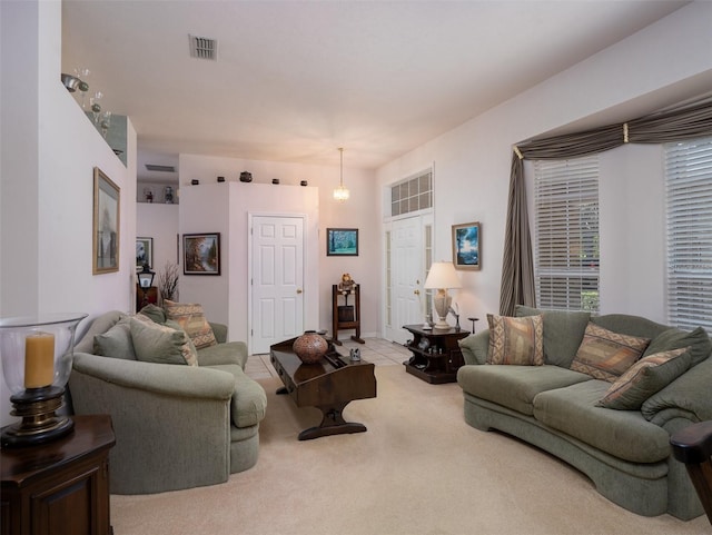 10712 SW 12th Ter, Micanopy, FL 32667 - view of carpeted living area