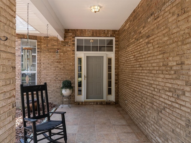 10712 SW 12th Ter, Micanopy, FL 32667 - property entrance with brick siding