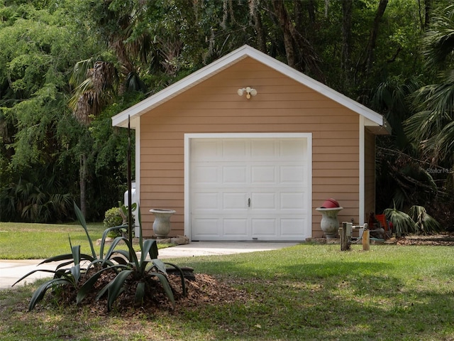 10712 SW 12th Ter, Micanopy, FL 32667 - view of detached garage