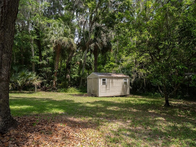 10712 SW 12th Ter, Micanopy, FL 32667 - view of green lawn featuring a view of trees