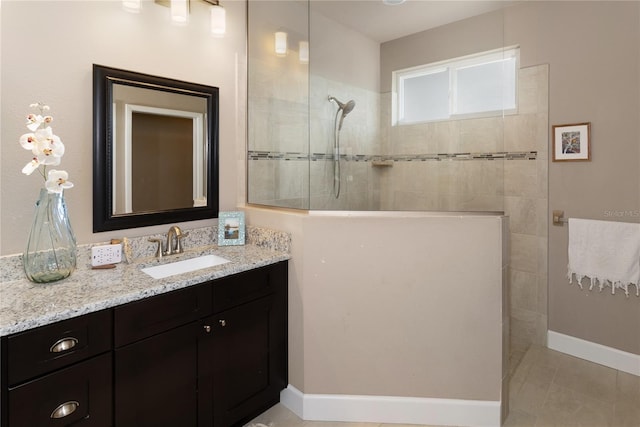 6243 SW 46th Dr, Gainesville, FL 32608 - bathroom with walk in shower and vanity