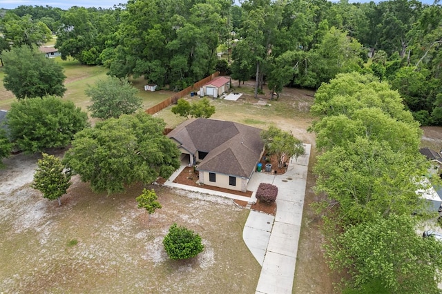 aerial view of property and surrounding area