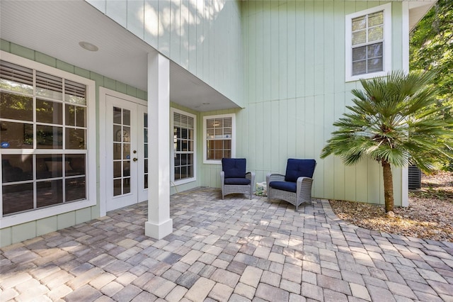 7202 NW 52nd Ter, Gainesville, FL 32653 - view of patio featuring french doors