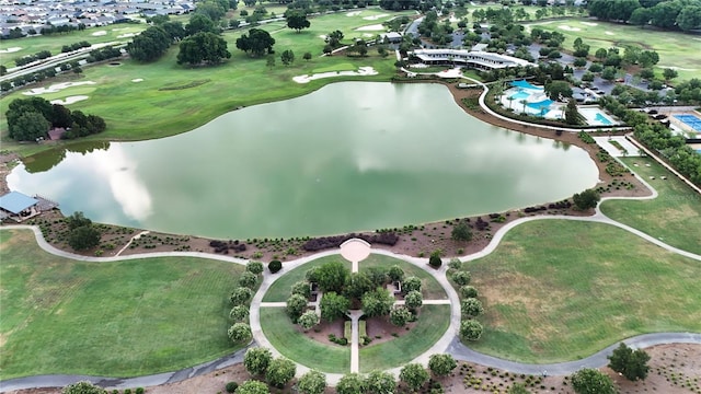 5237 NW 48th Pl, Ocala, FL 34482 - bird's eye view of a large body of water and a golf course