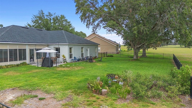 23510 Oak Prairie Cir, Sorrento, FL 32776 - view of yard with a gazebo and a patio