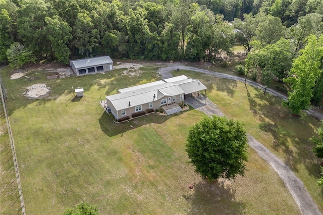 aerial overview of property's location