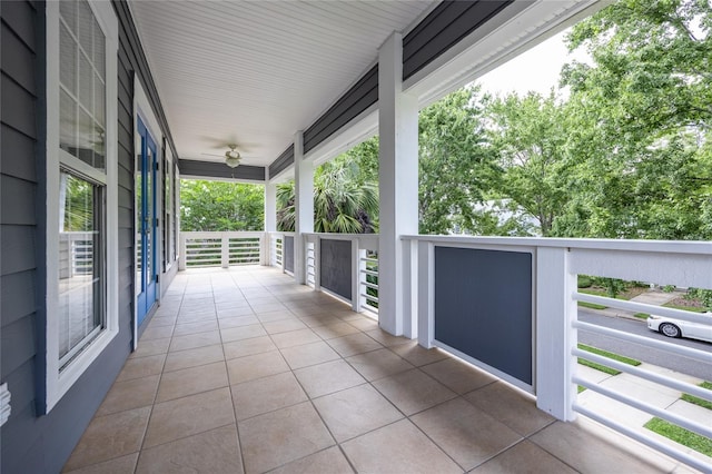 13209 SW 3rd Ln, Newberry, FL 32669 - view of patio with a ceiling fan