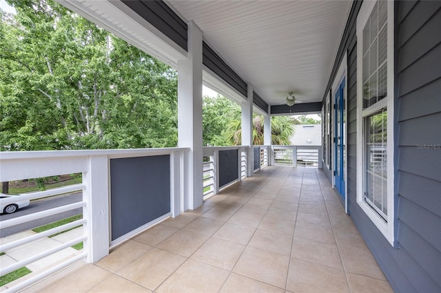 13209 SW 3rd Ln, Newberry, FL 32669 - view of patio with a ceiling fan