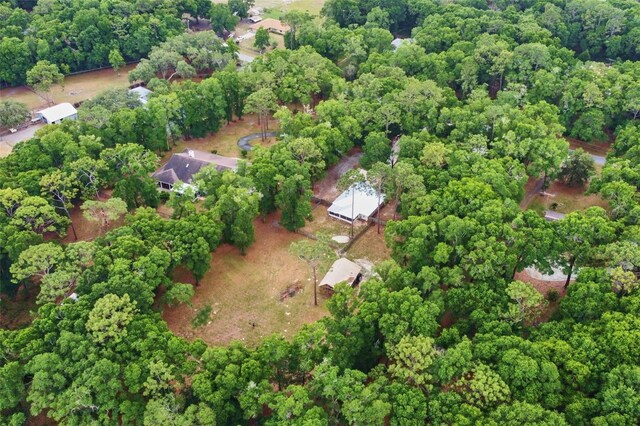 aerial view of property's location