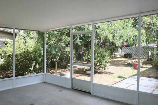 1226 NE 17th Ave, Gainesville, FL 32609 - view of unfurnished sunroom