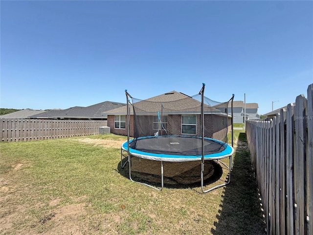 15835 NW 123rd Ave, Alachua, FL 32615 - view of yard featuring a trampoline