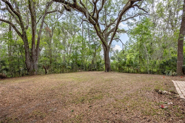 507 NW 39th Rd Unit 235, Gainesville, FL 32607 - view of yard with fence and a wooded view