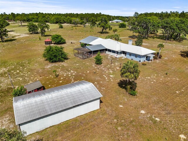 7450 SE State Road 121, Morriston, FL 32668 - aerial view of sparsely populated area