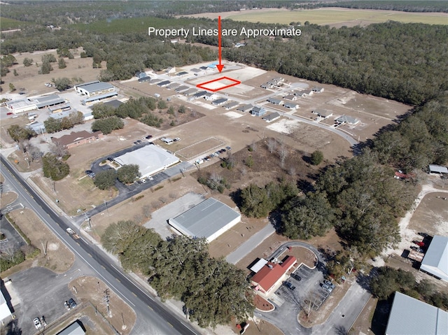 1926 N Roberts Trl, Bell, FL 32619 - aerial overview of property's location