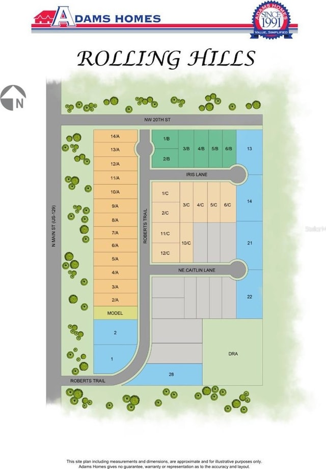 1926 N Roberts Trl, Bell, FL 32619 - map / location
