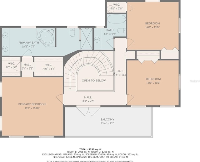 20250 NW 71st Ct, Micanopy, FL 32667 - home floor plan
