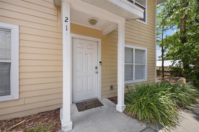2636 SW 35th Pl Unit 21, Gainesville, FL 32608 - view of doorway to property