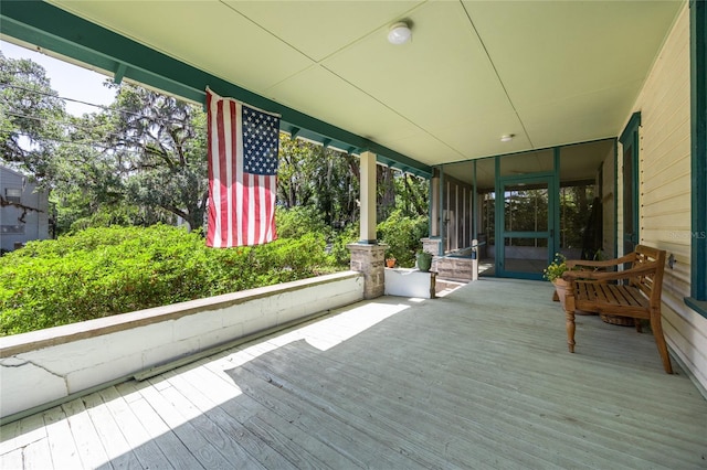 502 NE Cholokka Blvd, Micanopy, FL 32667 - view of deck