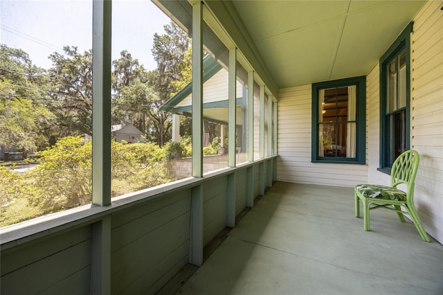 502 NE Cholokka Blvd, Micanopy, FL 32667 - unfurnished sunroom with healthy amount of natural light