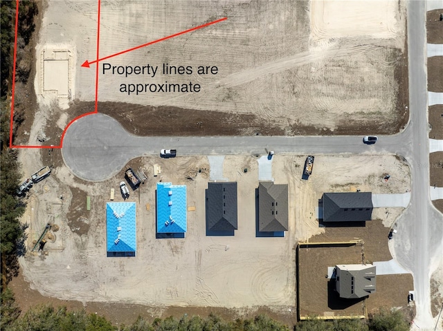 3279 E Iris Ln, Bell, FL 32619 - view of property location featuring property boundaries highlighted