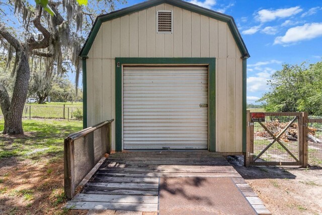 1786 S Border Ave, Inverness, FL 34452 - view of shed featuring fence and a gate