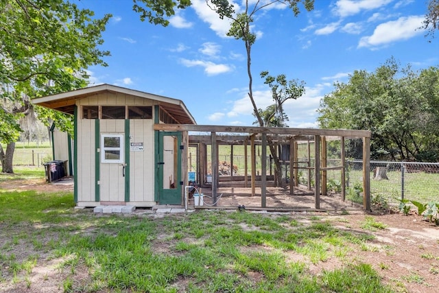 1786 S Border Ave, Inverness, FL 34452 - view of poultry coop featuring fence
