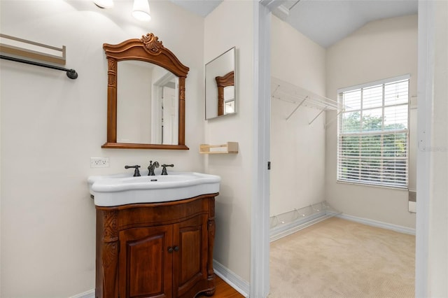 10000 SW 52nd Ave Unit J50, Gainesville, FL 32608 - bathroom featuring vanity and baseboards