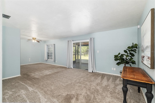 5610 NW 29th Ter, Gainesville, FL 32653 - unfurnished room with carpet and a ceiling fan