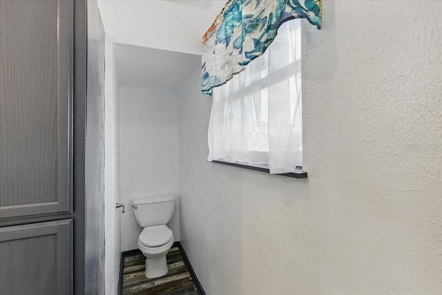 203 1st Ave SE, Steinhatchee, FL 32359 - bathroom featuring wood finished floors and toilet