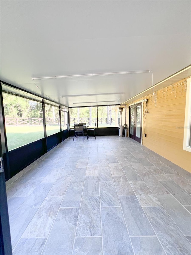 609 NE 2nd St, Williston, FL 32696 - unfurnished sunroom with french doors